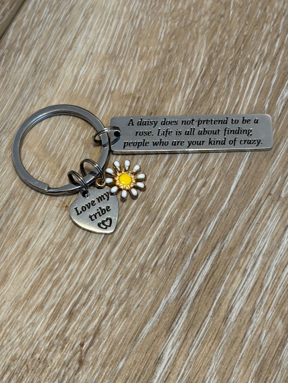 Daisy Keychain